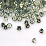 Green Sapphire Round Cut Loose Gemstone 0.8-2.5mm - Ring Necklace Earrings