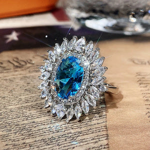 CZ Wedding Bands Micro Pave Women's Rings Kpop Vintage