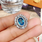 CZ Wedding Bands Micro Pave Women's Rings Kpop Vintage
