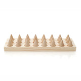 Wooden Cone Ring Organizer Jewelry Display
