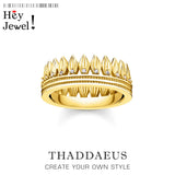 Vintage Ring Royalty Leaves Crown, Fine Jewelry For Women
