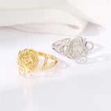 925 Silver Adjustable Ring Base for 11x12.5mm Oval Cabochons