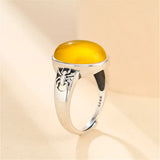 Adjustable Thai Silver Ring Base for 11x15mm Oval Cabochons SR0046