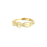 Adjustable Ring Base for 6mm Beads or Pearls Plated 925 Silver SR0130