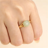 Adjustable 925 Silver Ring Setting for 8-10mm Beads or Pearls