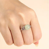 Adjustable 925 Silver Ring Setting for 8mm-10mm Beads or Pearls