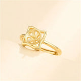 Plated 925 Silver Ring Blank Adjustable Ring Base SR0123