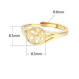 Adjustable 925 Silver Ring Setting for 8-10mm Beads or Pearls