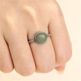 Adjustable Thai Silver Ring Base for 8mm-12mm Beads