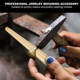Ring Size Mandrel Stick Finger Gauge Ring Sizer for Jeweler