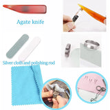 Ring Size Measuring Tool Set Ring Mandrel Ring Gauge Jewelry Hammer