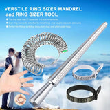 Ring Sizer Finger Measure Gauge Invisible Ring Size Adjuster Set