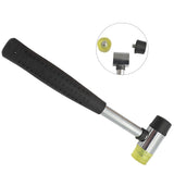 Ring Sizer Mandrel Kit Jewelers Rubber Hammer Mallet with Steel Ring Mandrel