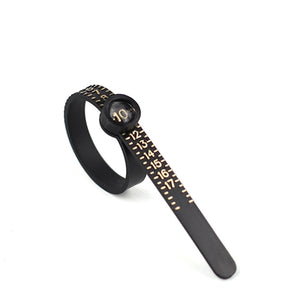 Ring Sizer Measure With Magnifier Finger Gauge Tester Finger Coil
