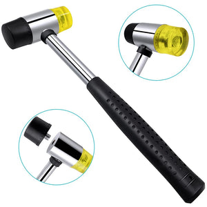 Ring Sizer Tool Set Ring Mandrel Gauge Kit Hammer US Plug