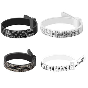 Ring Sizer UK/US/EU/JP A-Z Lightweight Gauge Men Womens Sizes