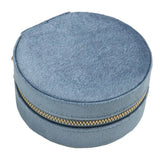 Large Capacity Ring Storage Box Zipper Closure Anti-oxidation Jewelry Box