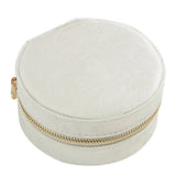 Large Capacity Ring Storage Box Zipper Closure Anti-oxidation Jewelry Box