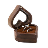 Ring Storage Box Wooden Box Proposal Engagement Wedding Ceremony Birthday Gift