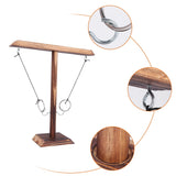 Ring Toss Wooden Game Set with Ladder Bundle