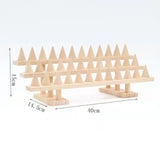 Ring Wood Jewelry Display Stand Organizer Boho Jewelry Storage