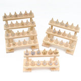 Ring Wood Jewelry Display Stand Organizer Boho Jewelry Storage