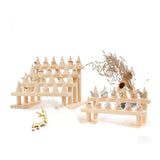 Ring Wood Jewelry Display Stand Organizer Boho Jewelry Storage