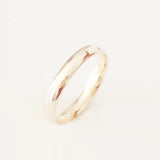 Rose 585 Couple Engagement Ring 4MM Width Wedding Rings
