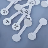 Ring Size Sticker Labels for Jewelry Making 100pcs
