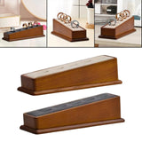 Wooden Rings Display Stand Holds 5 Rings Organizer Rack