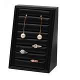 Rings Earrings Tray Storage Box Jewelry Organizer Case Display Holder