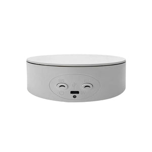 Adjustable Rings Exhibition Turntable 360-degree Rotation
