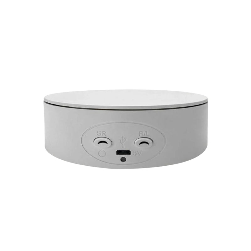 Adjustable Rings Exhibition Turntable 360-degree Rotation