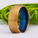 Pure Tungsten Promise Ring Anniversary Band Men's Bridal Jewelry