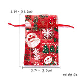 Rinhoo Christmas Santa Claus Elk Snowflake Bracelet Earring Jewelry