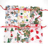 Rinhoo Christmas Santa Claus Elk Snowflake Bracelet Earring Jewelry