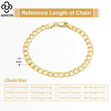 Diamond-Cut Cuban Chain Bracelet 925 Silver