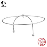 925 Sterling Silver Snake Chain Anklet for Women SA53