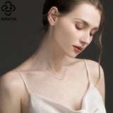 925 Sterling Silver Women's Box Chain Necklace Jewelry