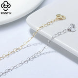 925 Silver Heart Chain Anklet Foot Bracelet Summer Jewelry