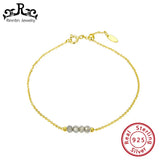 Moonstone Lapis Lazuli Chain Bracelet for Women - Gemstone Party Jewelry