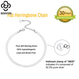 925 Silver Blade Chain Anklet for Women Beach Barefoot Bracelet