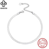 925 Silver Blade Chain Anklet for Women Beach Barefoot Bracelet