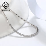 925 Silver Tennis Bracelet for Women with Cubic Zircon - TSB43