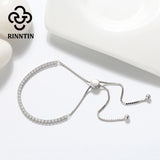 925 Silver Tennis Bracelet for Women with Cubic Zircon - TSB43