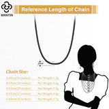 2mm Brown Leather Cord Chain Necklace with 925 Sterling Silver Clasp