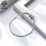 925 Silver Infinity Tennis Bracelet with Zircon Bangle TSB61