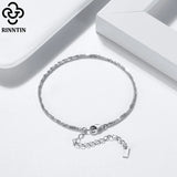925 Silver 1.8mm Starlight Chain Bracelet Women Hand Jewelry SB111