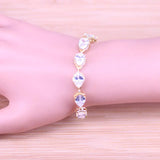 Summer Rose Bracelet Many Colors Square B03