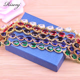 Summer Rose Bracelet Many Colors Square B03